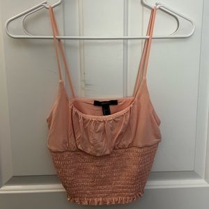 pink forever 21 tanktop size small lightly worn